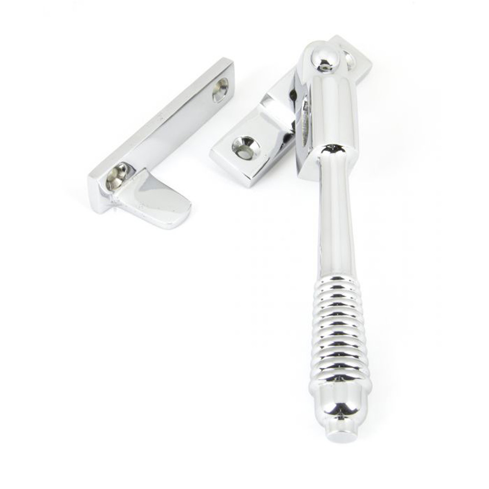 From the Anvil Night-Vent Locking Reeded Fastener - Polished Chrome